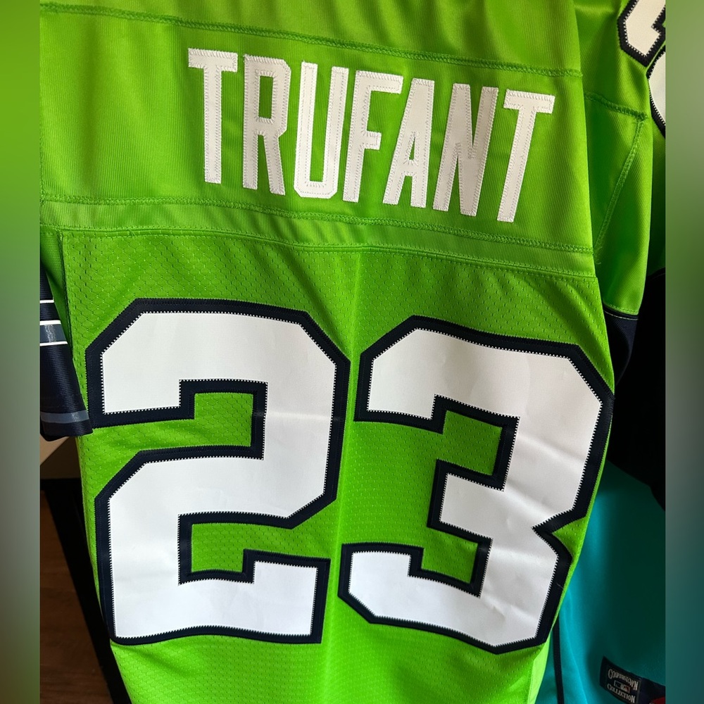 Seahawks Marcus Trufant 2009 Jersey Small